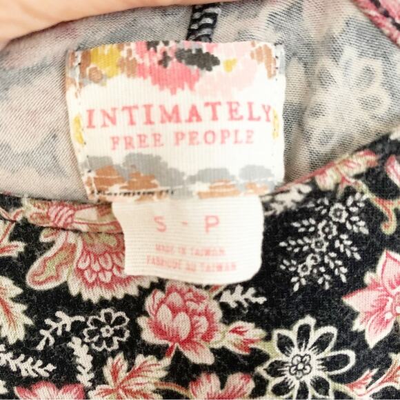 Intimately Free People Boho Florals Bodycon Tunic Dress Small - Picture 5 of 6